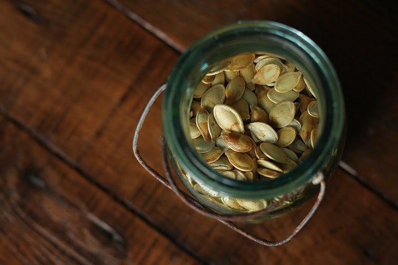 K's homemade pumpkin seeds