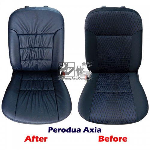 Perodua Axia Car Seat Cover - Mewarnai q