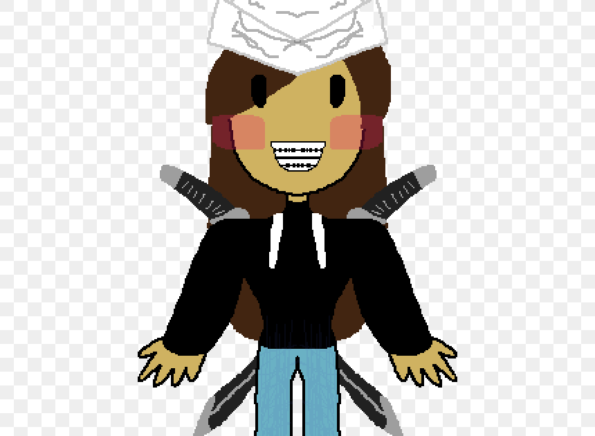 My Roblox Character Cartoon Transparent Png Download For