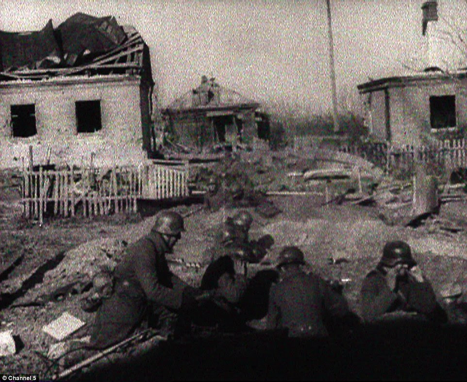The battle of Stalingrad (pictured), which took place during the Second World War, was a prolonged and entrenched battle which left much of the Russian city in ruins
