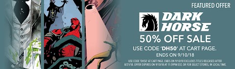 Dark Horse Comics Coupon Code