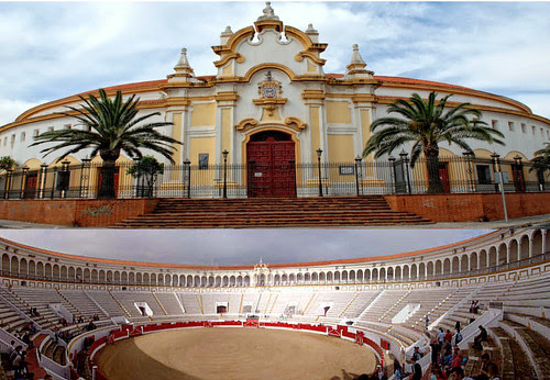 Plaza de toros de Melilla, África. La Mezquita del Toreo