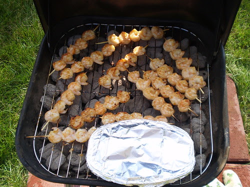 Shrimp on the barbie