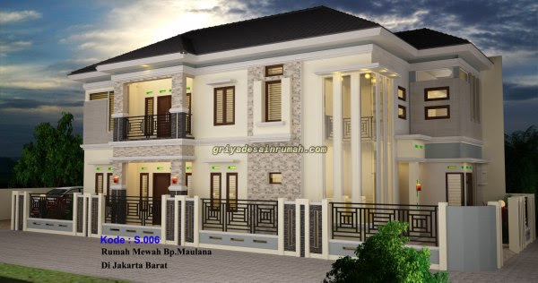 Rumah 2 Lantai Mewah di Cengkareng Jasa Desain Rumah Rumah 2 Lantai Mewah di Cengkareng Jasa Desain Rumah