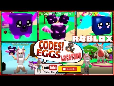 Chloe Tuber Roblox Bubble Gum Simulator Gameplay All 10 Easter