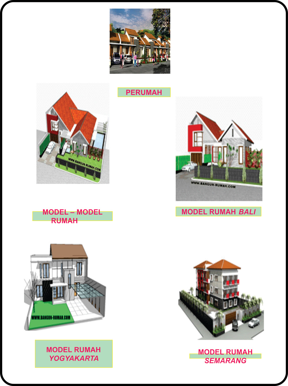 Gambar Desain Konstruksi Rumah Joglo - Contoh U