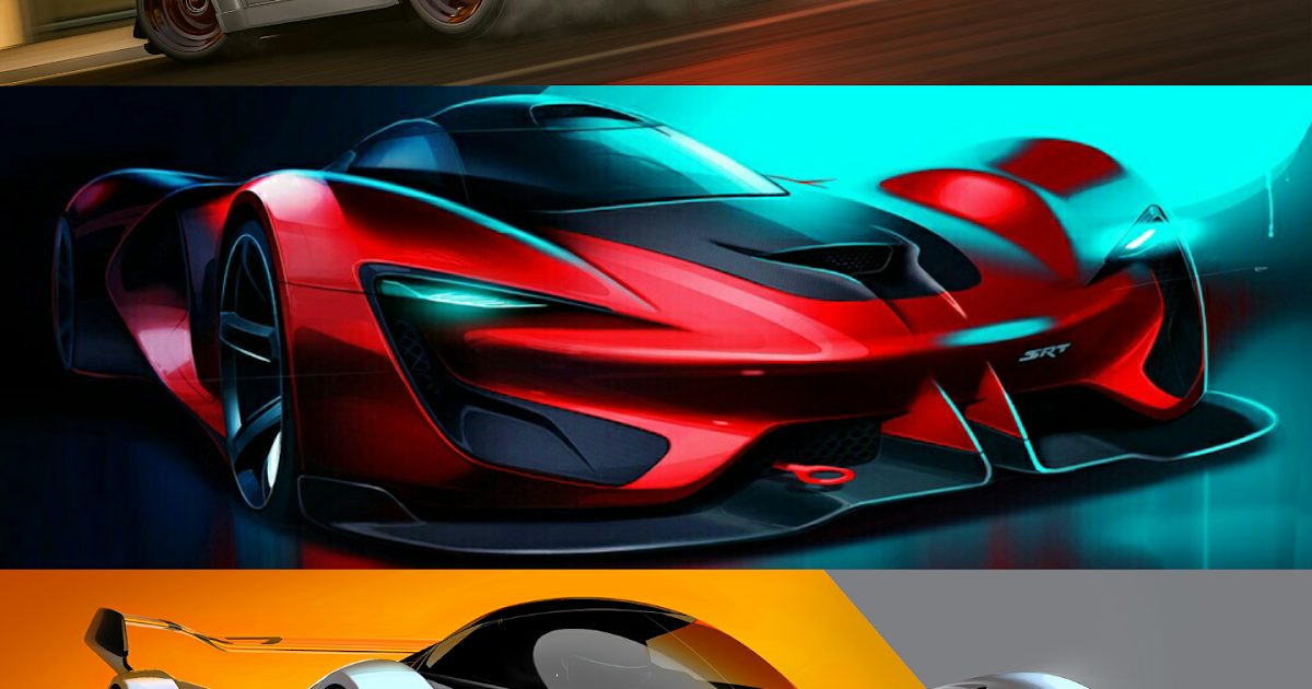 Simple collage I made from concept cars and horizon 4 wallpaper.