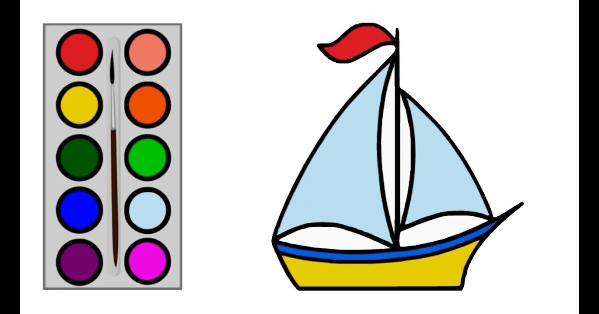 Gambar Perahu Untuk Anak Tk AR Production