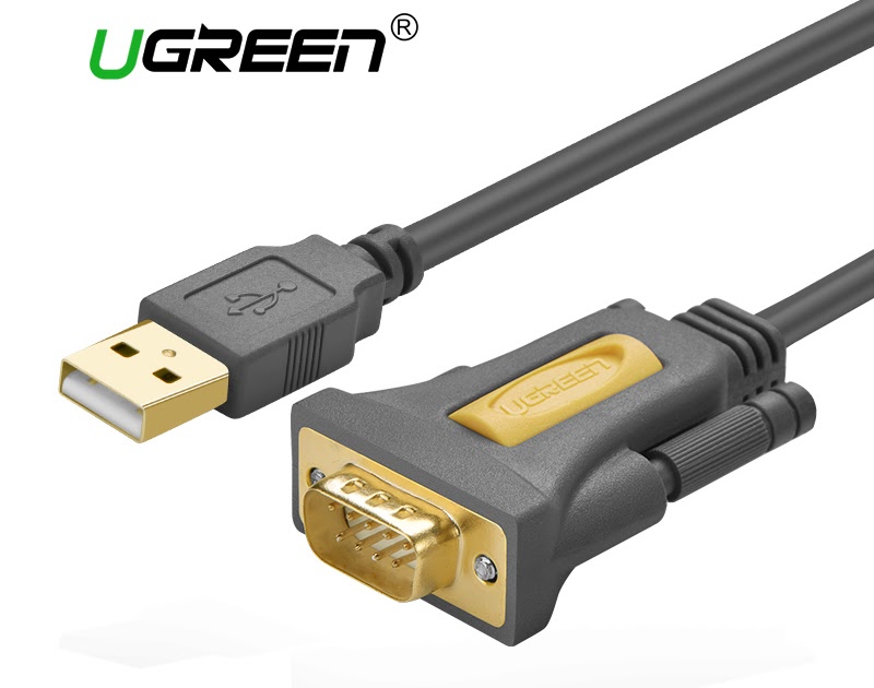 Best Ugreen USB to RS232 DB9 COM Port Serial PDA 9 pin cable adapter