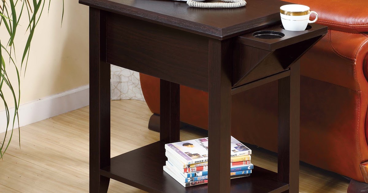 Coffee Table With Cup Holders - Home Designing