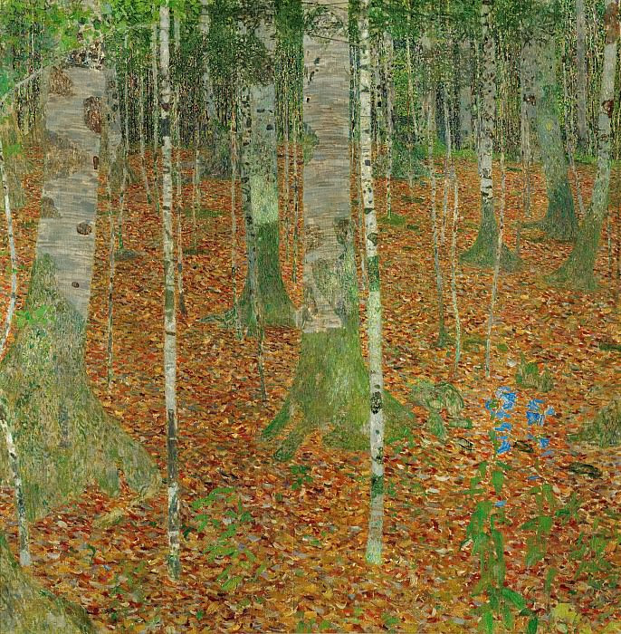Березовая роща. Густав Климт