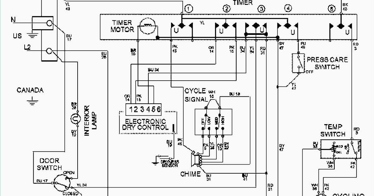 Wiring Diagram For Whirlpool Refrigerator Wiring Schema