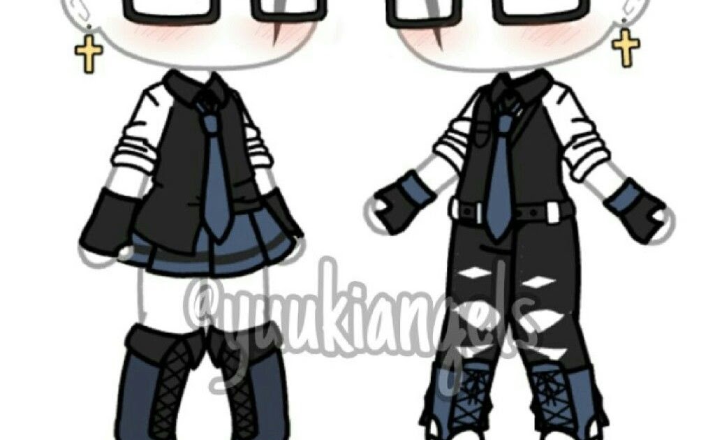 Gacha Oc Boy Bottom Hair Ideas - A male gacha life design (With images