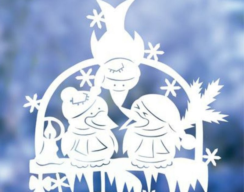 pinguin fensterbilder winter vorlagen zum ausdrucken