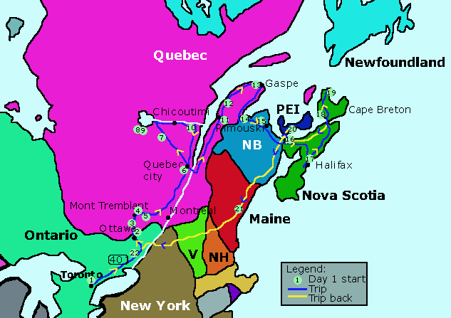 25 Elegant Map Of East Coast And Canada