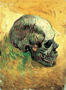 Cráneo, Vincent van Gogh