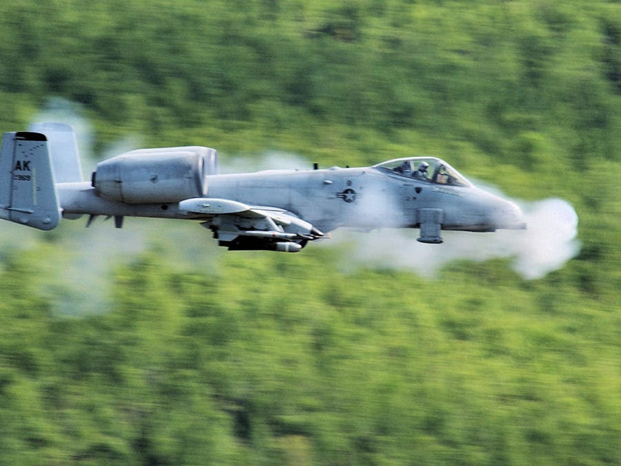 It fires 30mm caliber rounds and can fire up to 3,500 rounds per minute