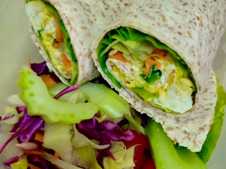 Resepi Wrap Telur Sihat  sukesihatkah