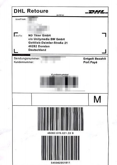 Dhl Retourenschein Ausdrucken Kostenlos : Dhl Mobile Retoure So Werden