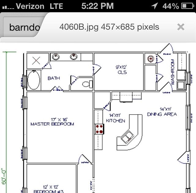 Open Concept Pole Barn House Floor Plans - Home Design Ideas