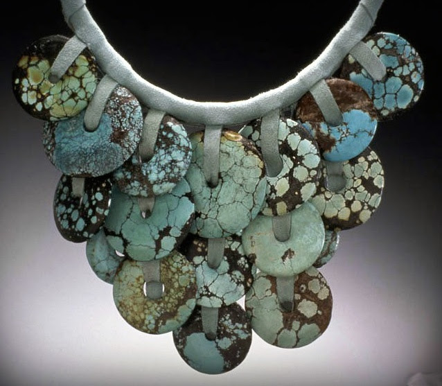 http://www.pinterest.com/pin/58828338856819531/ Necklace | Dawn Wain. From her Wearable Art ~ From the Earth Portfolio