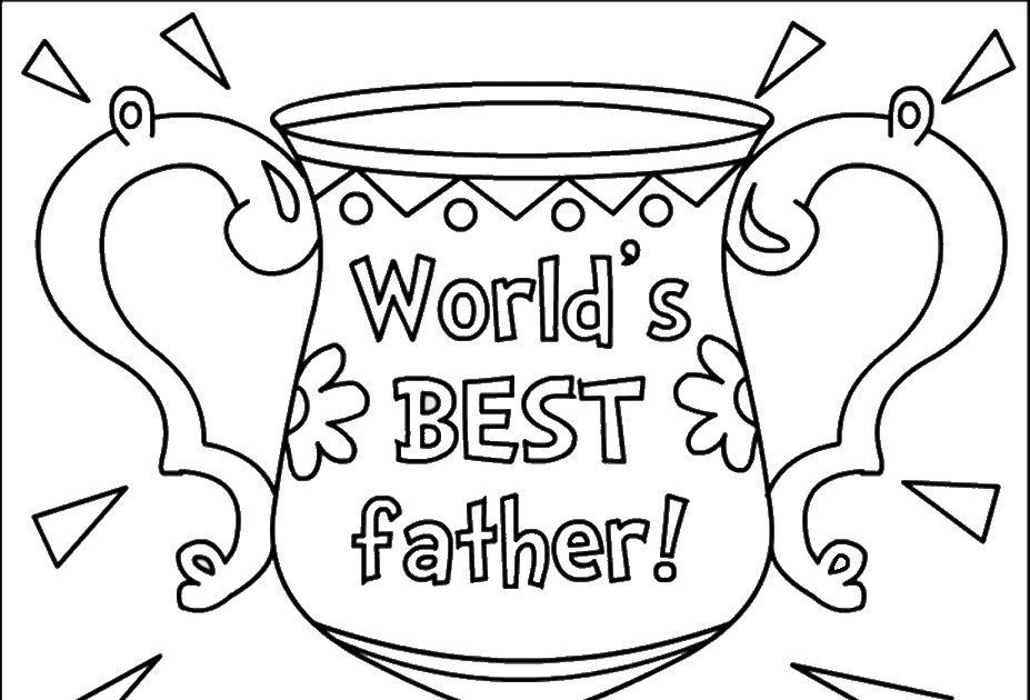 Coloring Pages Fathers Day : Get This Happy Father's Day Coloring Pages