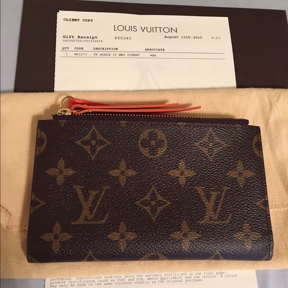 Adele Compact Wallet Louis Vuitton - Adele Hello Someone Like You