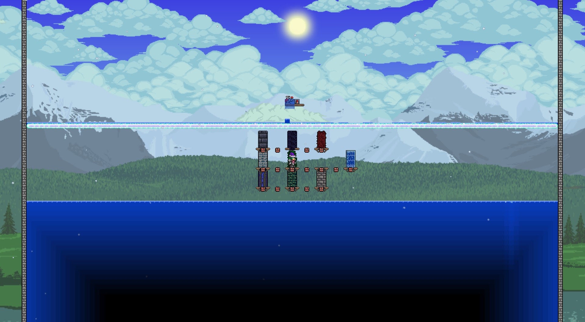 最高のマインクラフト 心に強く訴えるterraria 釣り堀
