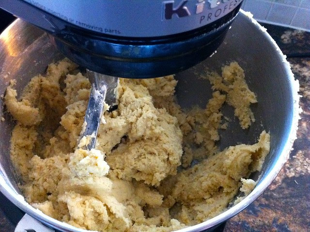 Cookie Dough Just Mixed Together