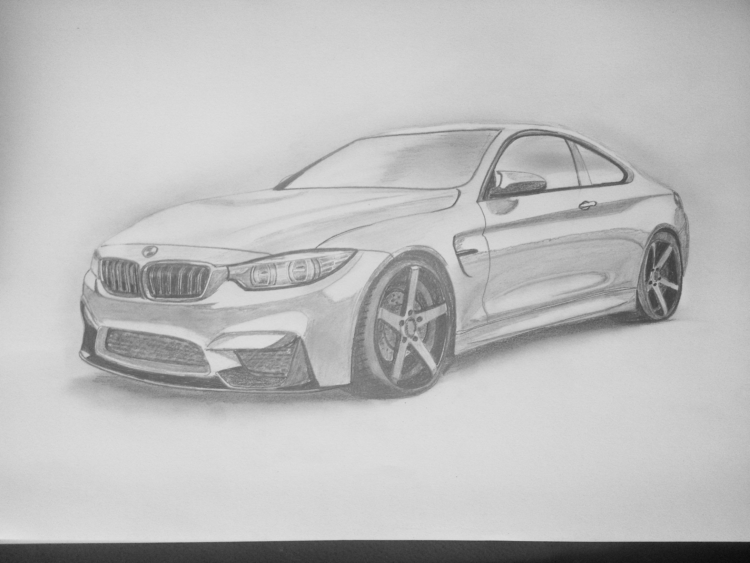 Sketch Bmw Car Drawing