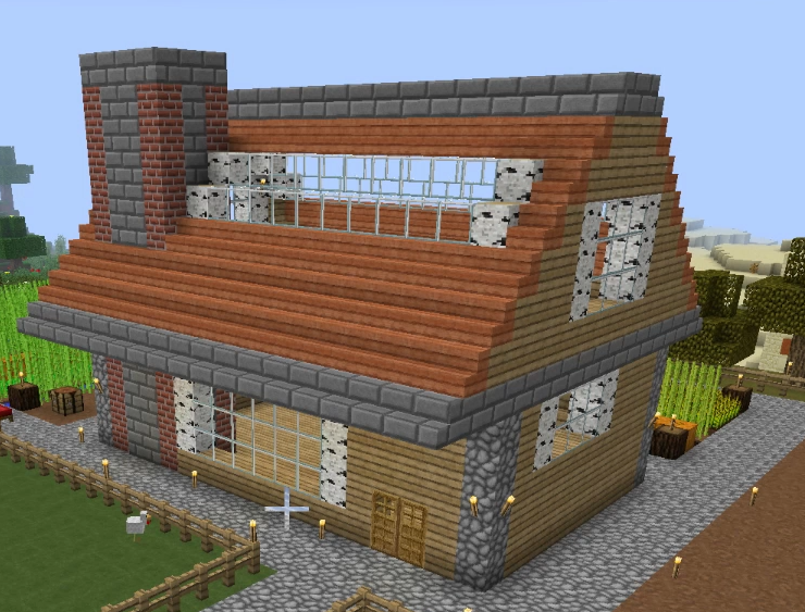 マイクラ 家 煙突 Hōmuaidea