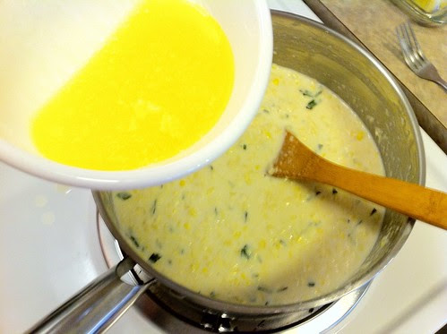 Add Melted Butter
