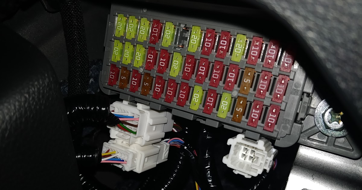 2017 Honda Civic Interior Fuse Box Diagram - Honda Civic