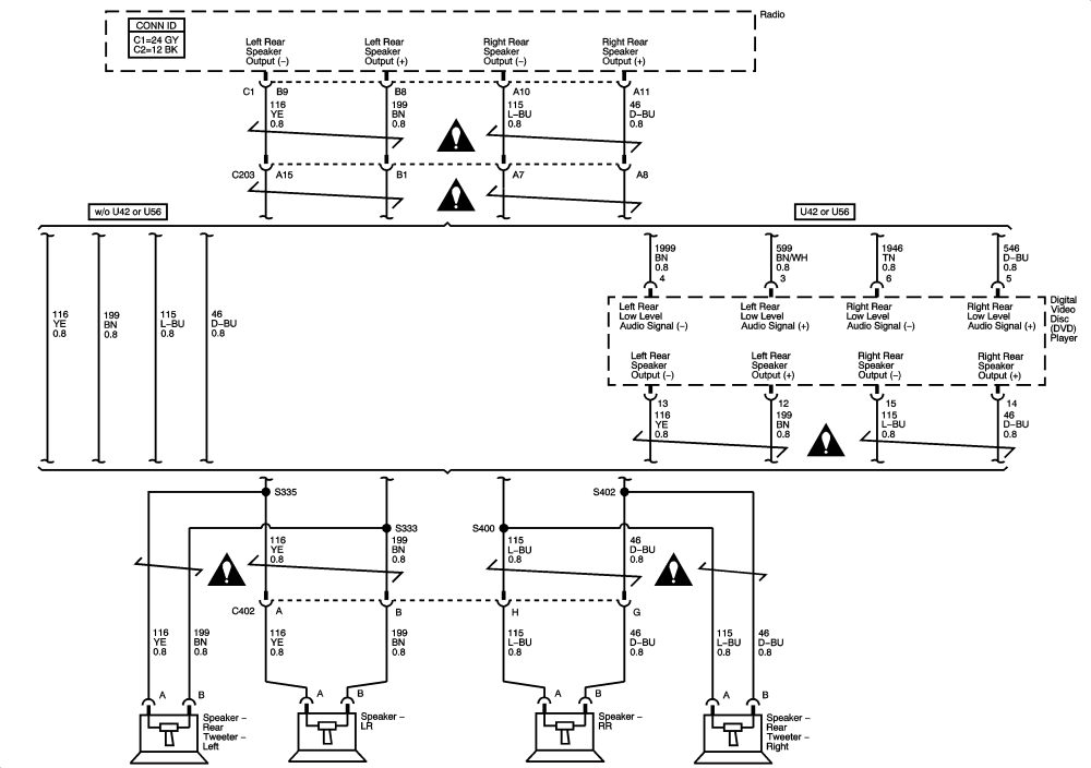 Stereo Wiring Diagram For 2008 Chevy Uplander - Complete Wiring Schemas