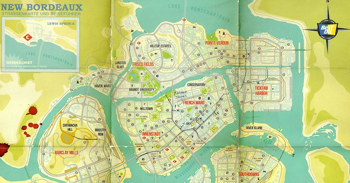 Mafia 3 Karte | Karte