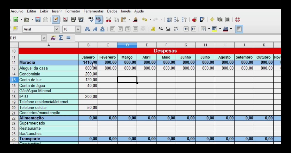 39 Planilha De Gastos 2019 Pictures Monia