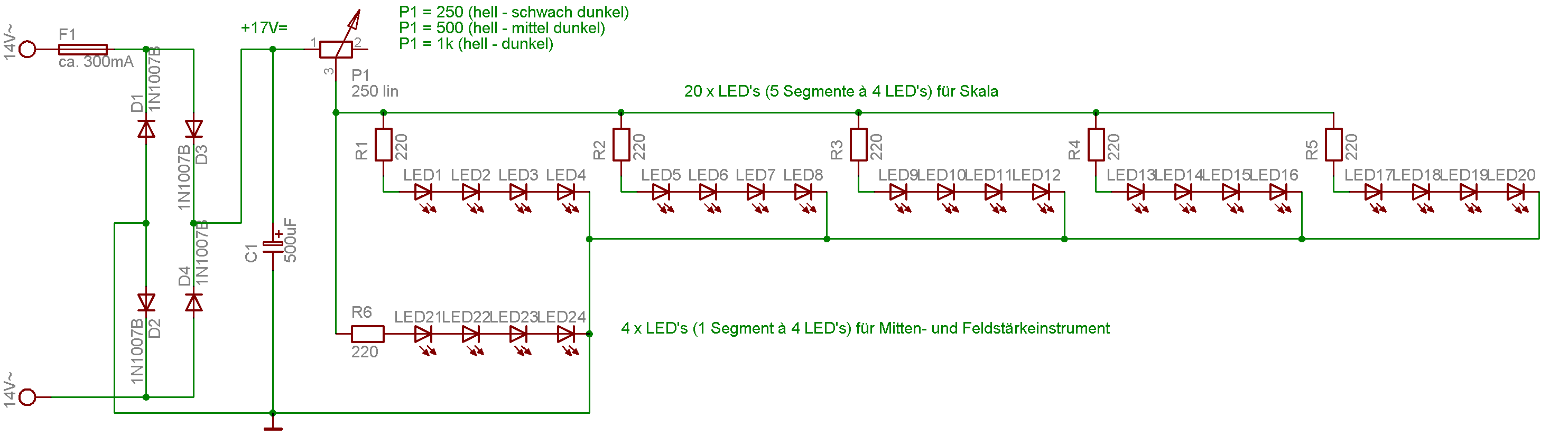 Schaltplan Led Streifen