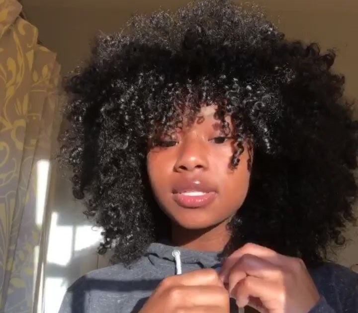 Curly Hair Cute Black Girls 14 - Braces and all 🖤 | Hair styles, Edges ...