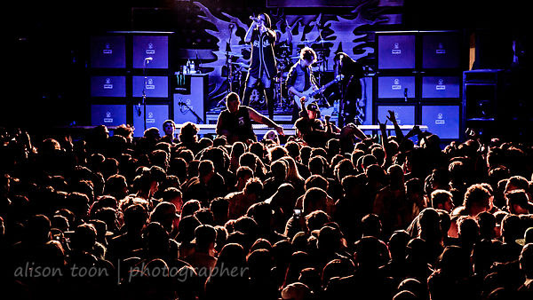 Crowd and circle pit, Attila, Ace of Spades, Sacramento