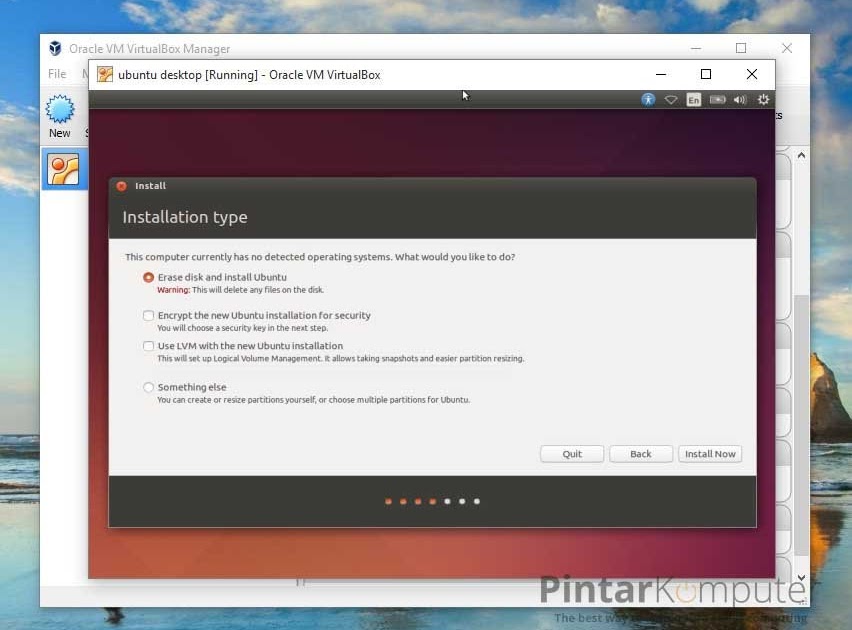 Step by step cara install linux ubuntu di pc # Full Video - Cara Install