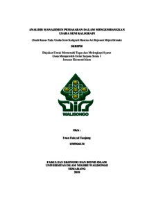 Skripsi Manajemen Pemasaran Pdf Pejuang Skripsi