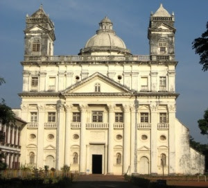 The Church of St. Cajetan, Old Goa, North Goa district, India
