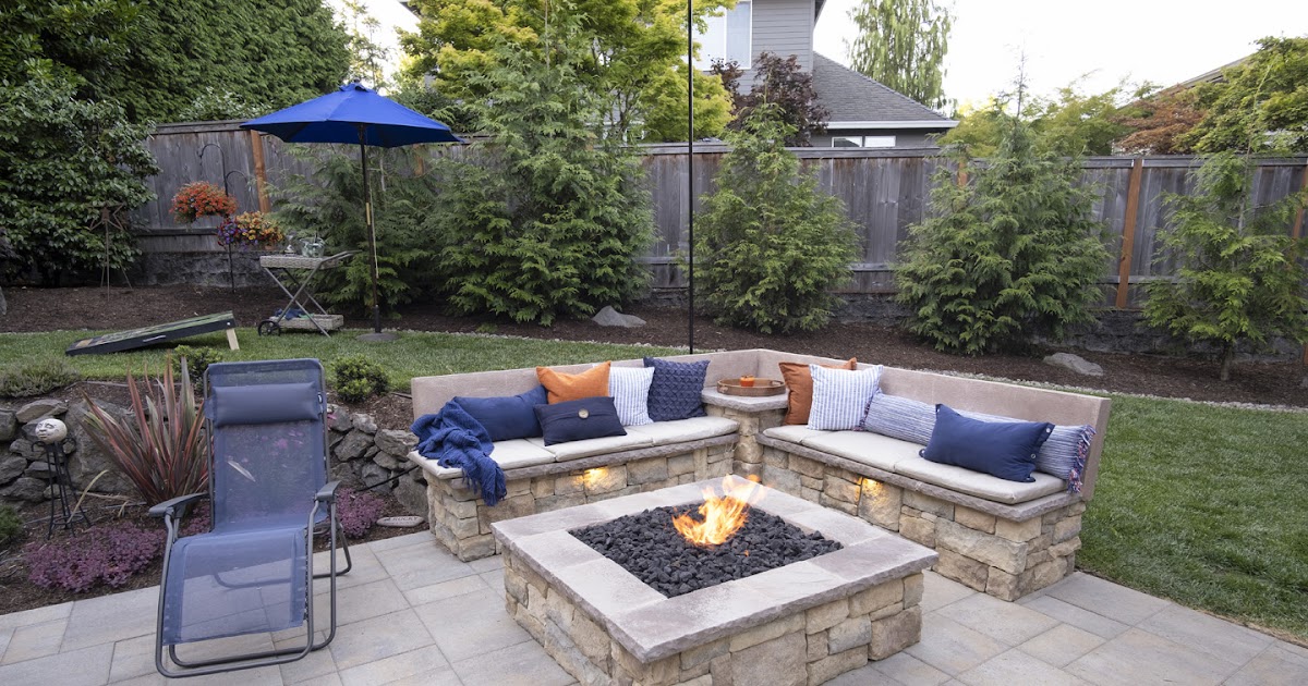 Buildings Fire Pit On A Slope / Fire Pit On A Slope Houzz