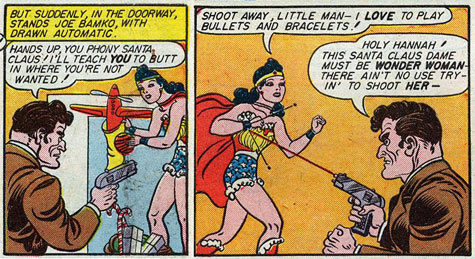 Ka-CHING! CLANG! RICOCHET-SOUND! Sensation Comics #38