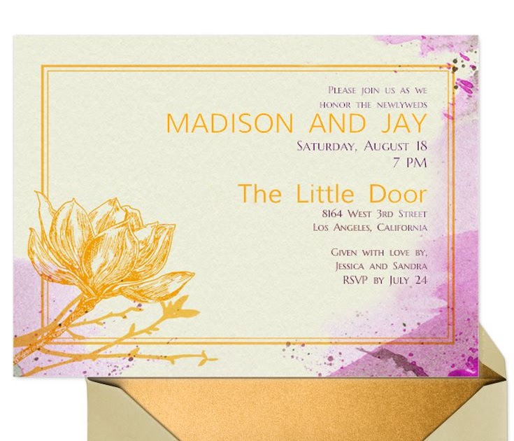 making your own invitations online