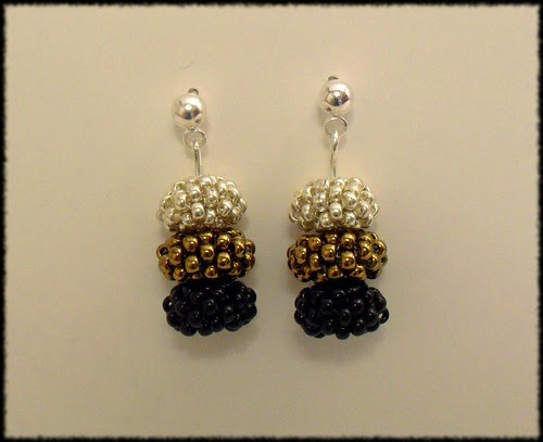 Beading Daily Earrings Every Day Challenge: Day 25