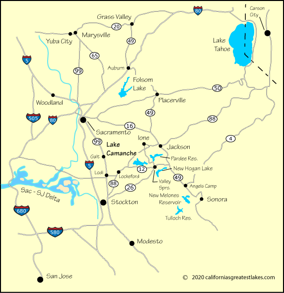 Lake Camanche Monument Rv Park Lake Camanche Monument Ebmud Wallace