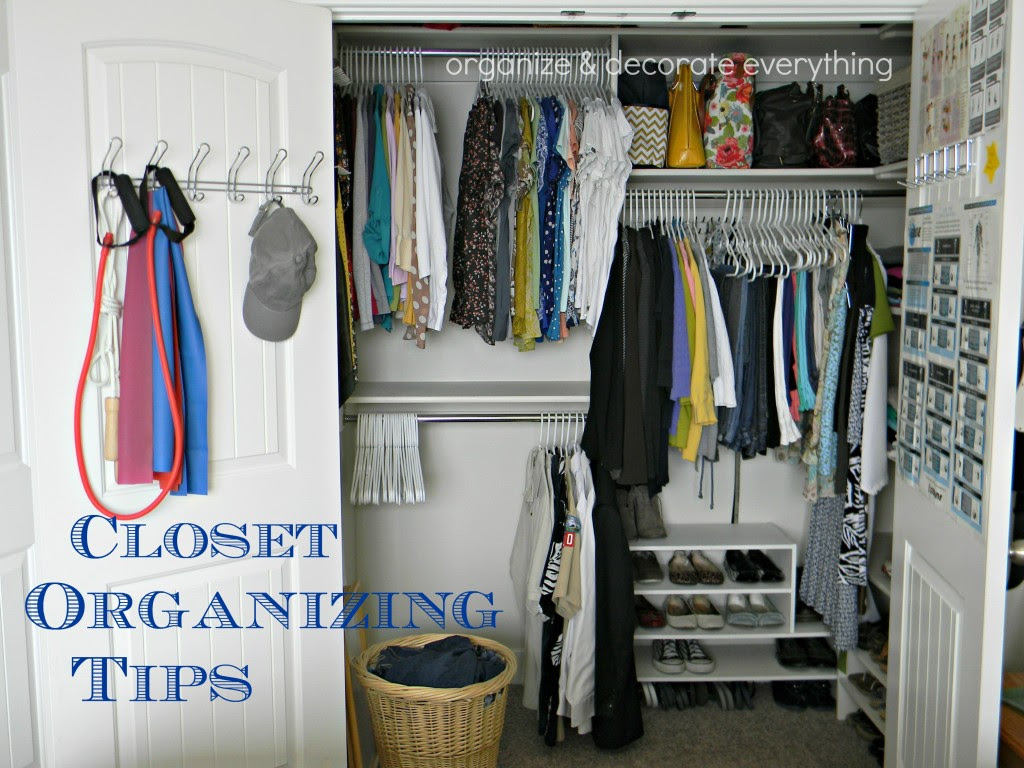 Closet Organizing Tips