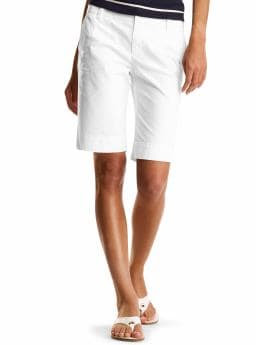 Gap Clean white Bermuda shorts