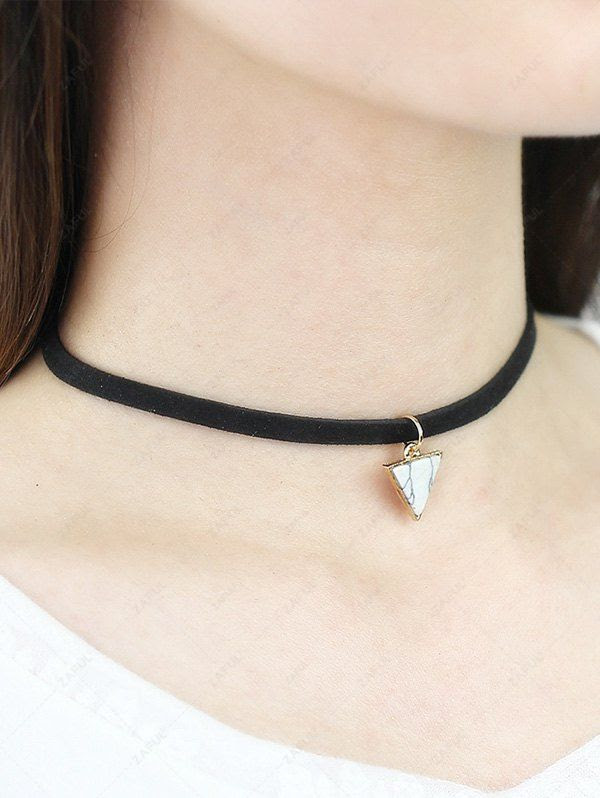 Faux Rammel Triangle Choker
